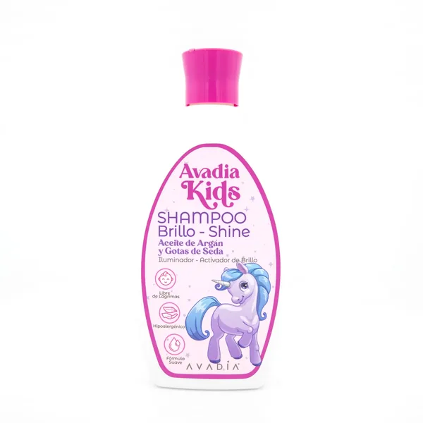 Shampoo Brillo Argan y Gotas de Seda
