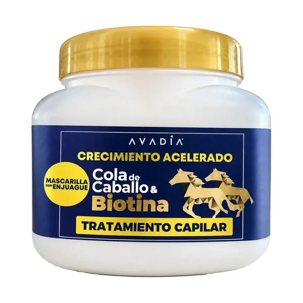 Tratamiento con Enjuague Crecimiento Acelerado Biotina y Cola de Caballo